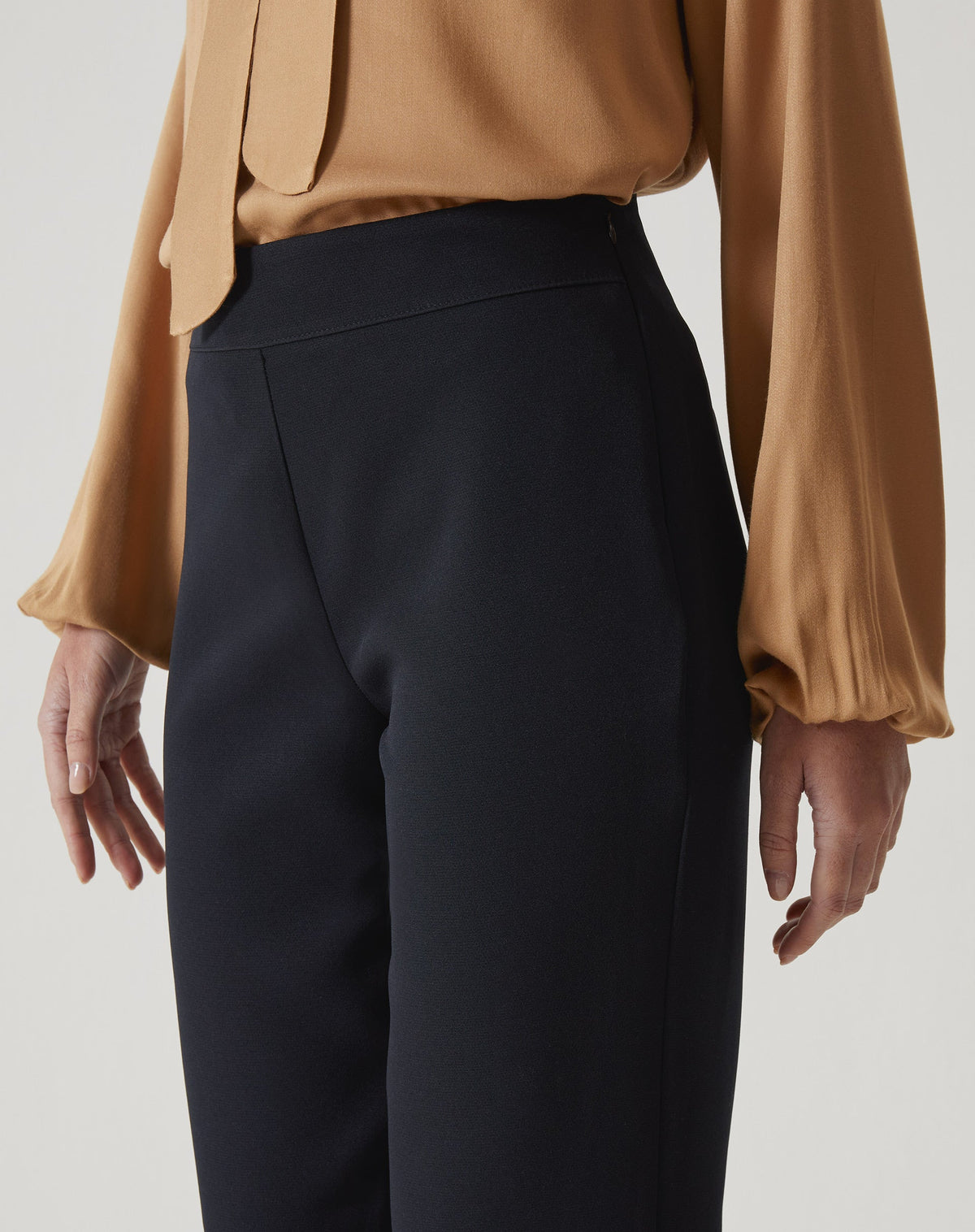 CALÇA SLIM DE ALFAIATARIA - PRETO