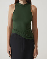 REGATA GOLA ALTA DE MALHA - VERDE