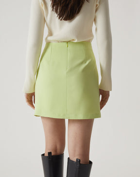 SAIA CURTA DE ALFAIATARIA - VERDE