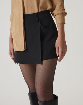 SHORTS SAIA RETO DE ALFAIATARIA - PRETO