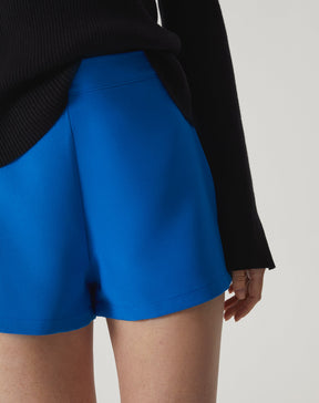 SHORTS CURTO EVASÊ DE ALFAIATARIA - AZUL