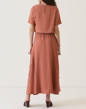 SAIA BOLSOS CARGO DE ALFAIATARIA - BEGE