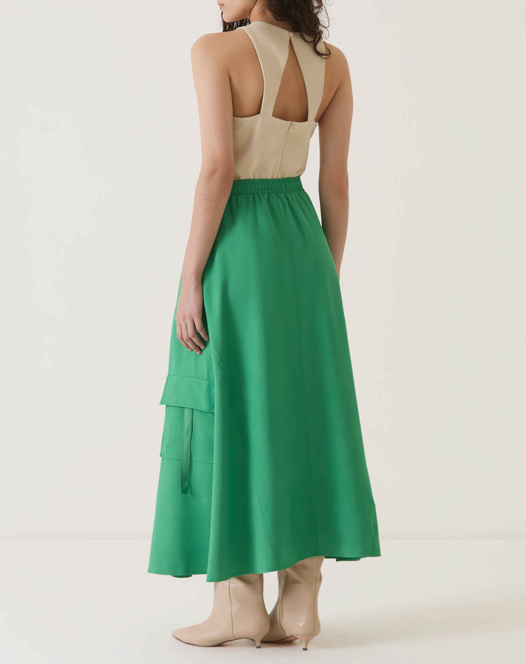 SAIA BOLSOS CARGO DE ALFAIATARIA - VERDE