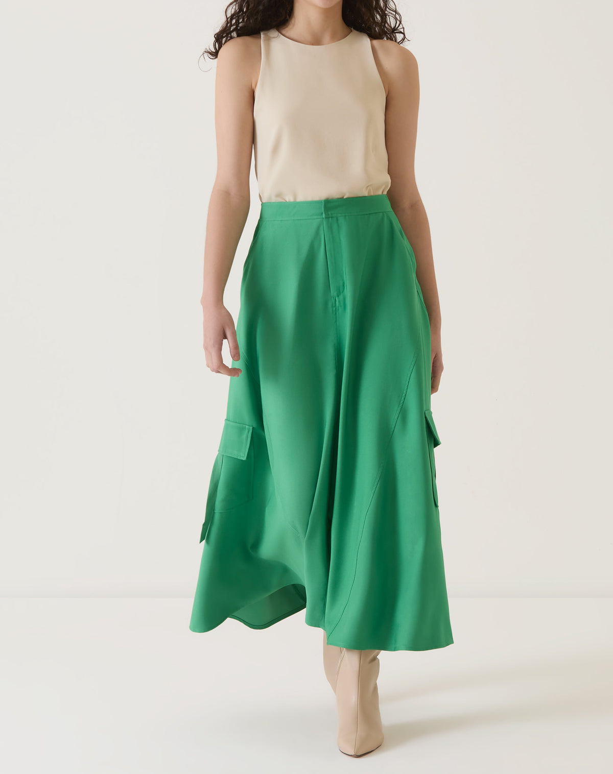 SAIA BOLSOS CARGO DE ALFAIATARIA - VERDE