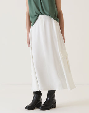 SAIA BOLSOS CARGO DE ALFAIATARIA - OFF-WHITE