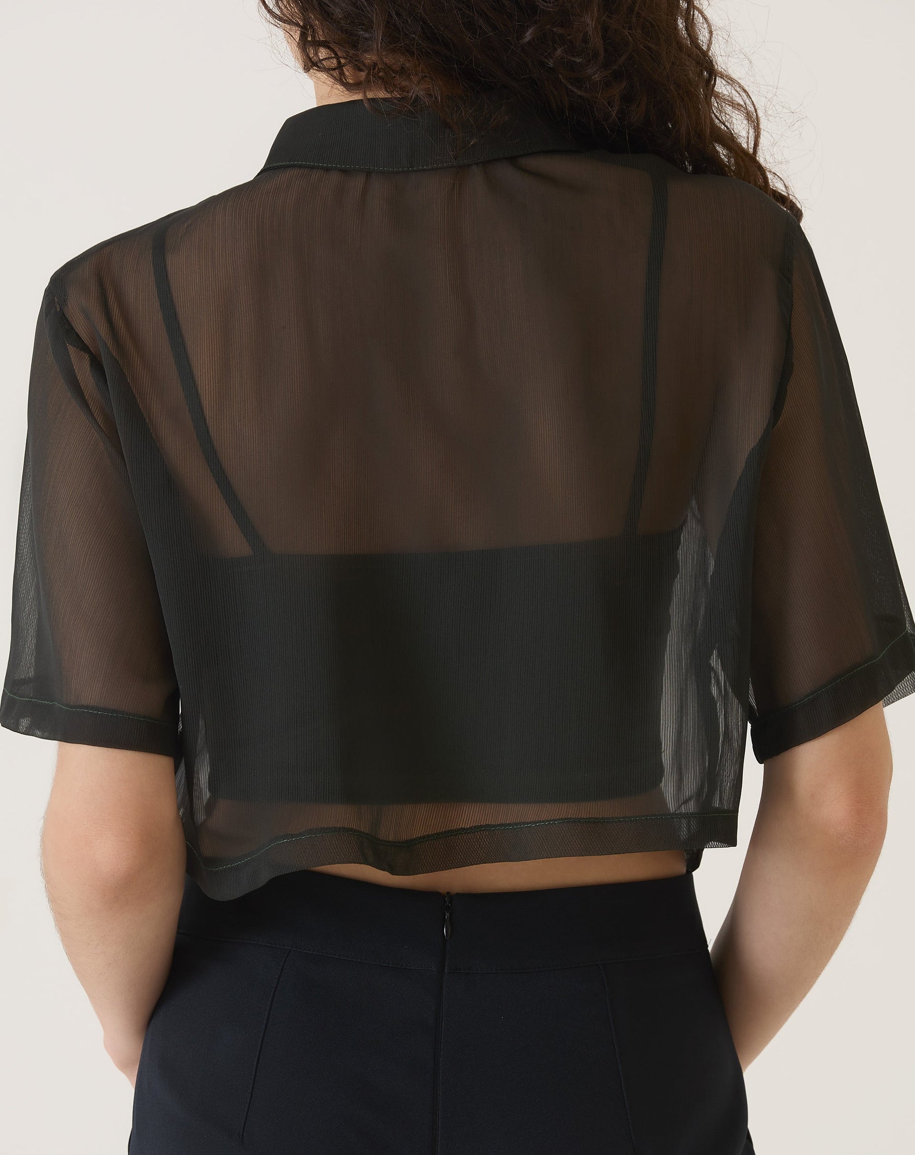 CAMISA MANGA CURTA - VERDE