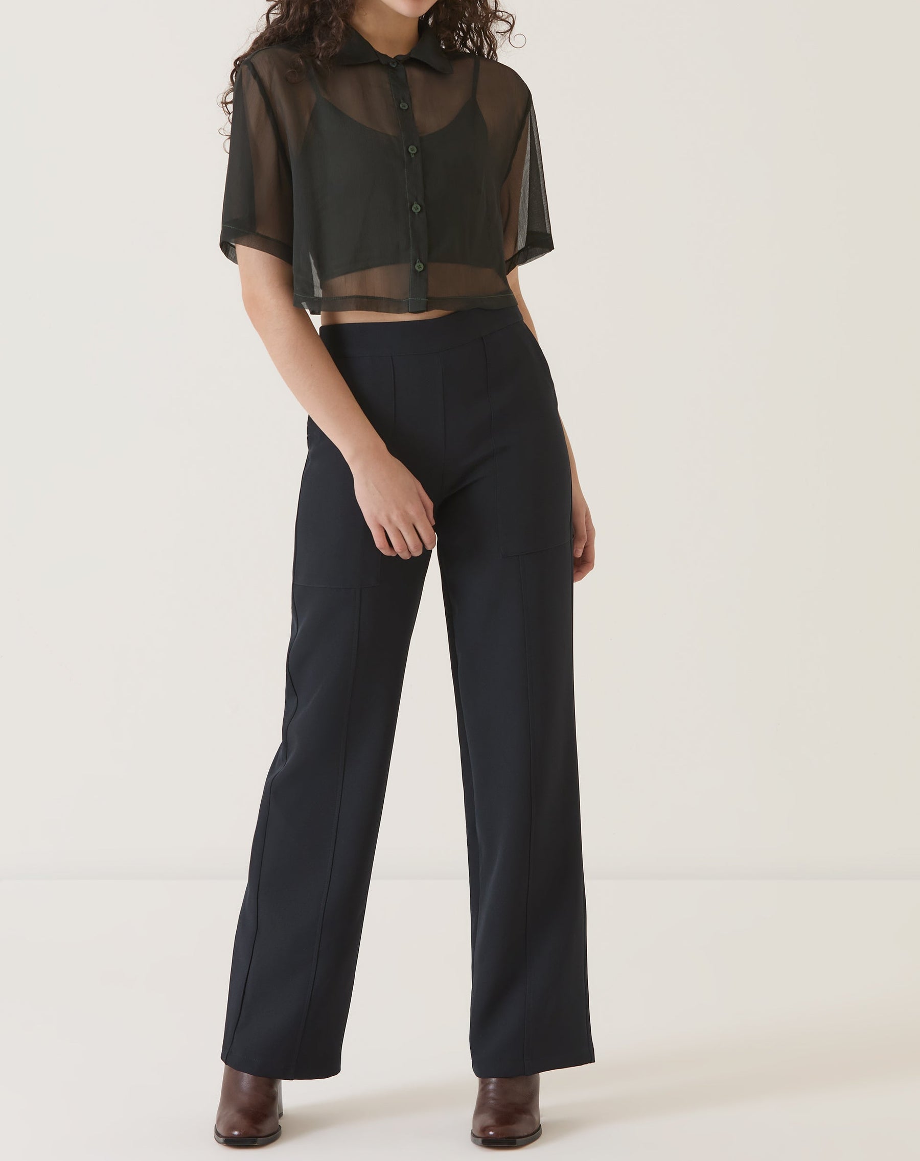 CAMISA MANGA CURTA - VERDE