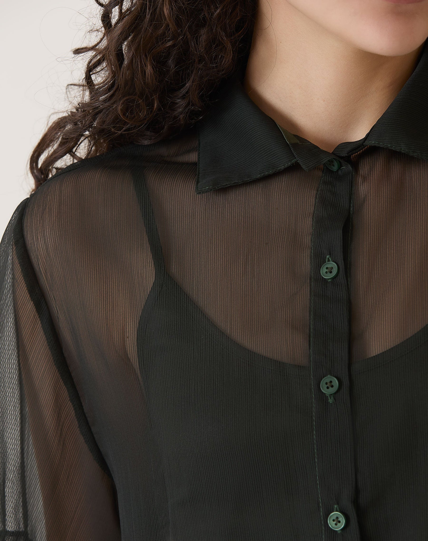 CAMISA MANGA CURTA - VERDE