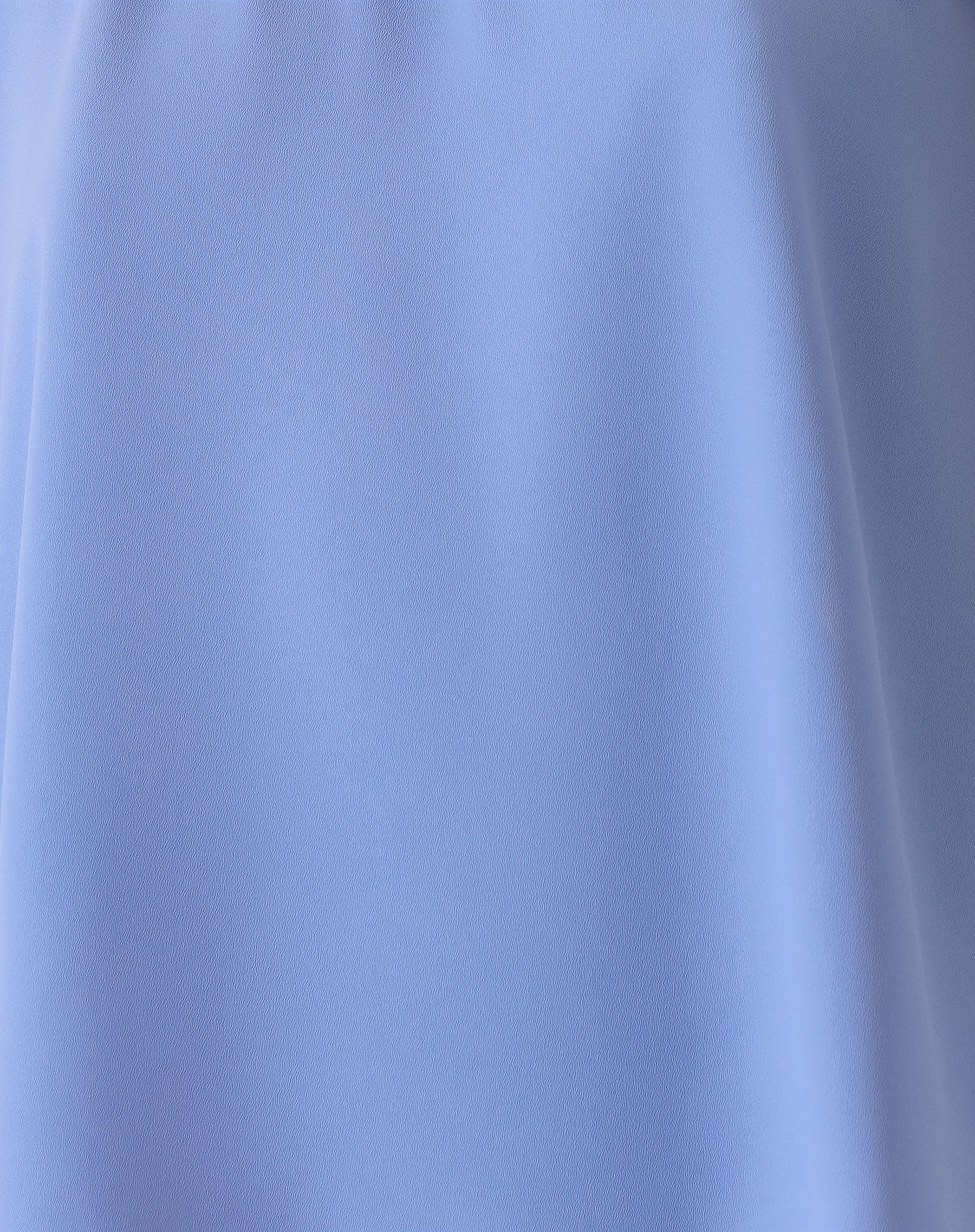 BLUSA DECOTE HALTER DE CREPE - AZUL